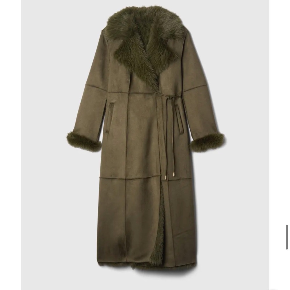 Gap x Cult Gaia Faux Fur Coat